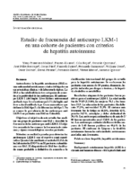 frecuencia-del-anticuerpo-anti-lkm-1-en-una-cohorte-de-pacientes-con-hepatitis-autoinmune