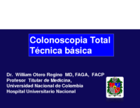 COLONOSCOPIA 2021 TECNICA BASICA corta