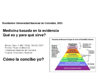 MEDICINA BASADA EN LA EVIDENCIA 2022