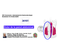 dolor de la pared abdominal, Medellin 2022